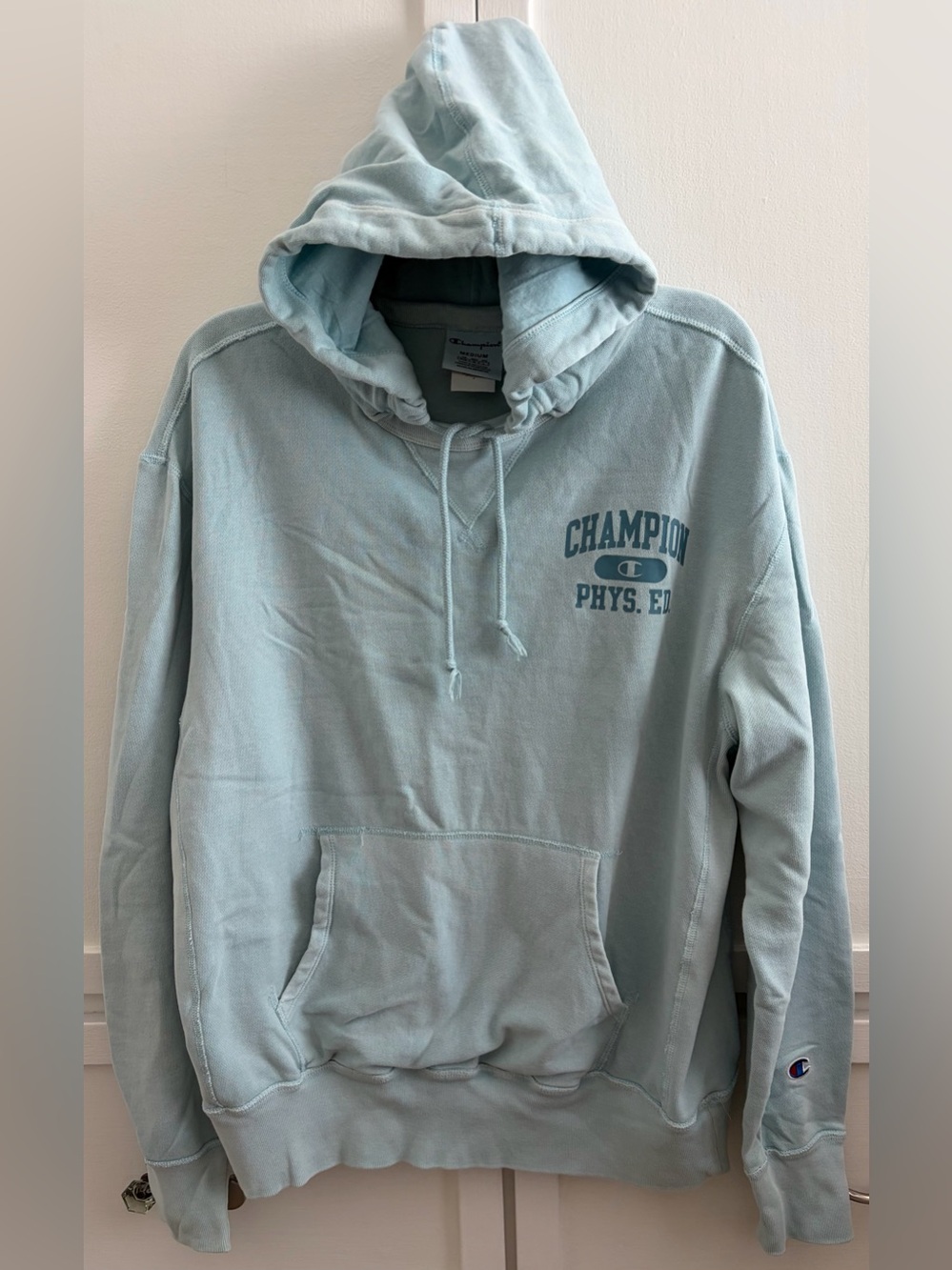 Champion Light Blue Pullover Hoodie